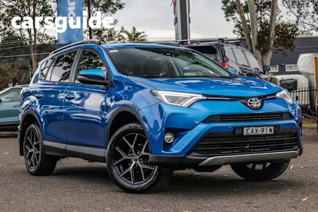 Blue 2018 Toyota RAV4 Wagon GXL (4X4)