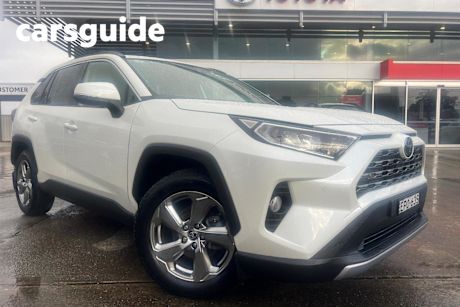 White 2021 Toyota RAV4 Wagon GXL (2WD)