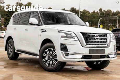 White 2024 Nissan Patrol Wagon TI-L (4X4)