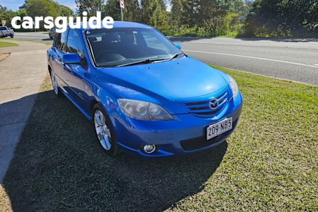 Blue 2005 Mazda 3 Hatchback SP23