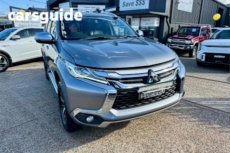 Grey 2018 Mitsubishi Pajero Sport Wagon GLS (4X4) 7 Seat