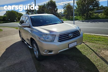 Gold 2008 Toyota Kluger Wagon KX-S (4X4)