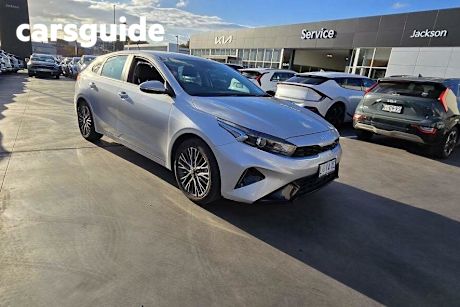 Silver 2024 Kia Cerato Hatchback Sport+