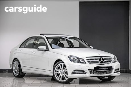 White 2013 Mercedes-Benz C250 Sedan Avantgarde BE