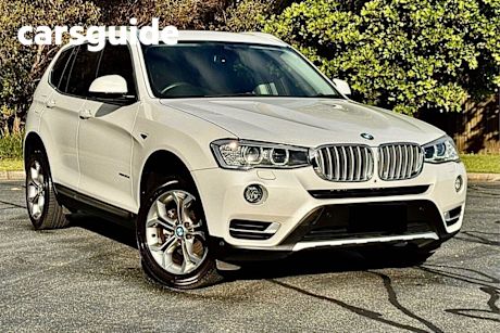 White 2017 BMW X3 Wagon Xdrive 20D