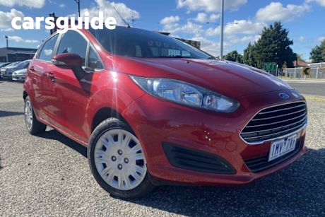 Red 2016 Ford Fiesta Hatchback Ambiente