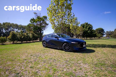 Blue 2021 Mazda 3 Hatchback G20 Touring