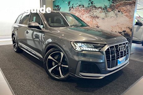 Grey 2023 Audi Q7 Wagon 55 Tfsi S Line Quattro Mhev