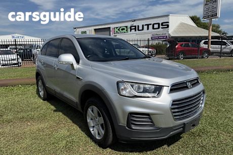 Silver 2016 Holden Captiva Wagon 5 LS (fwd)