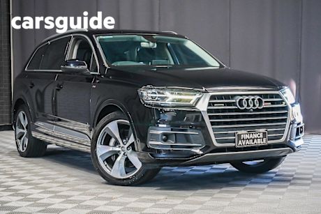 Black 2015 Audi Q7 Wagon 3.0 TDI Quattro
