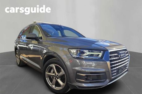 Grey 2018 Audi Q7 Wagon 3.0 TDI Quattro
