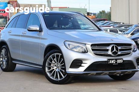 Silver 2018 Mercedes-Benz GLC220 Wagon D