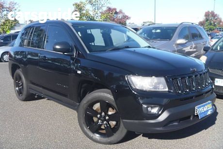 Black 2014 Jeep Compass Wagon Blackhawk