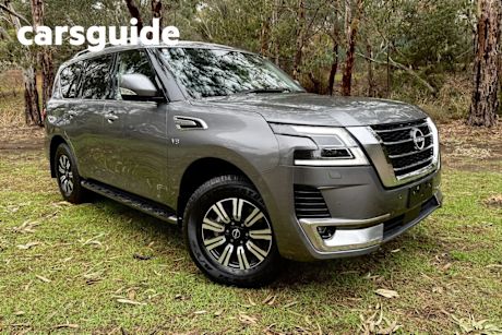 Grey 2024 Nissan Patrol Wagon TI-L