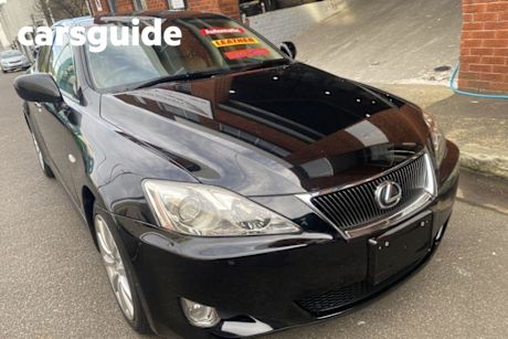 Black 2007 Lexus IS350 Sedan SPORTS LUXURY GSE21R