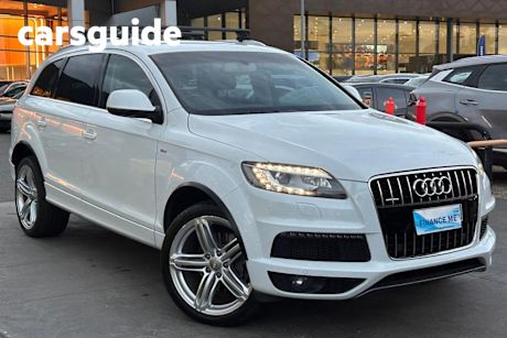 White 2012 Audi Q7 Wagon 3.0 TDI Quattro