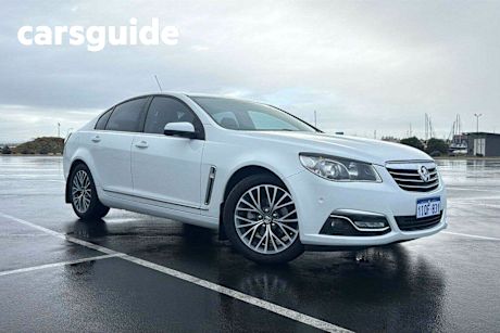 White 2015 Holden Commodore Sedan SV6