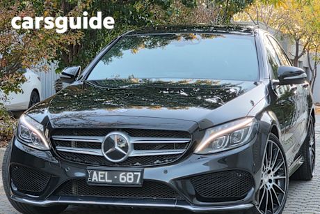 Black 2015 Mercedes-Benz C250 Sedan