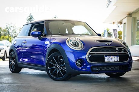 Blue 2020 Mini Cooper Hatchback S 3D Hatch