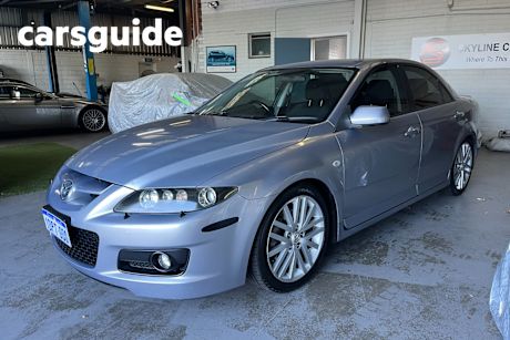 Silver 2005 Mazda 6 Sedan MPS