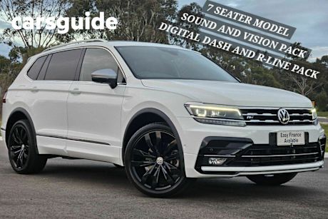 White 2019 Volkswagen Tiguan Wagon Allspace 162 TSI Highline