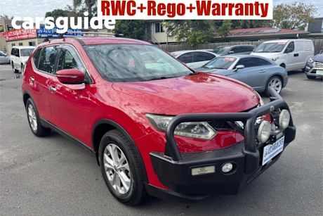 Red 2014 Nissan X-Trail Wagon TS (4X4)