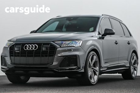 Grey 2021 Audi Q7 Wagon 50 TDI Quattro S Line Mhev