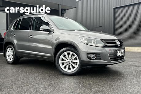 Grey 2015 Volkswagen Tiguan Wagon 132 TSI (4X4)