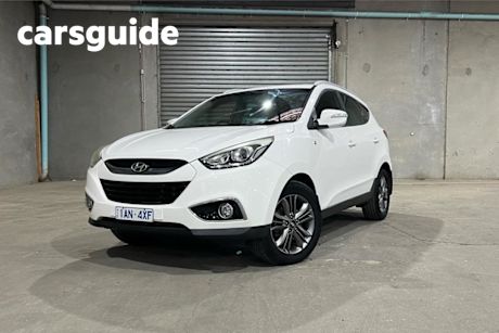 White 2013 Hyundai IX35 Wagon SE (awd)