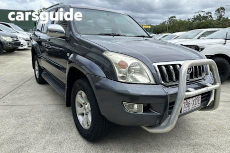 Grey 2004 Toyota Landcruiser Prado Wagon Grande (4X4)