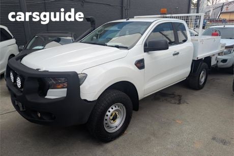 White 2018 Ford Ranger Super Cab Chassis XL 3.2 (4X4) (5 YR)