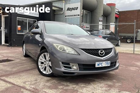 Grey 2008 Mazda 6 Hatchback Classic