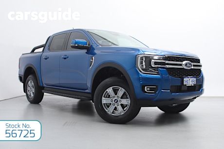 Blue 2023 Ford Ranger Double Cab Pick Up XLT 2.0 (4X4)