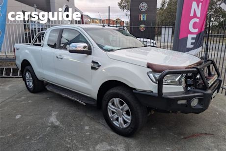 White 2016 Ford Ranger Super Cab Utility XLT 3.2 (4X4)