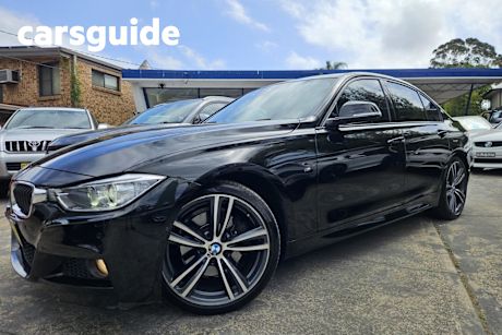 Black 2015 BMW 328I Sedan Sport Line
