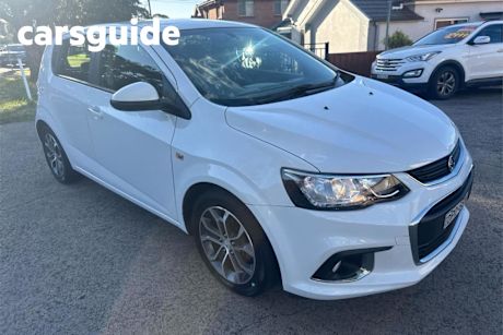 White 2017 Holden Barina Hatchback LS