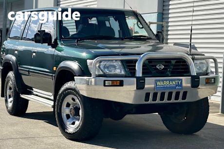 Green 1999 Nissan Patrol Wagon ST (4X4)