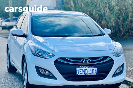 White 2014 Hyundai I30 Hatchback Trophy