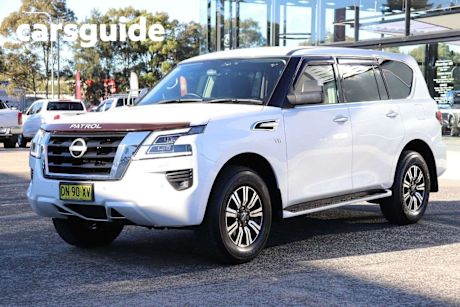 White 2022 Nissan Patrol Wagon TI (4X4)