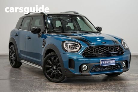 Blue 2022 Mini Countryman Wagon Cooper S Classic