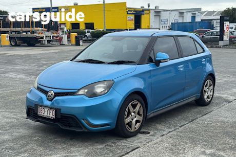 Blue 2017 MG 3 Hatchback Soul