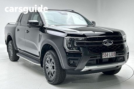 Black 2024 Ford Ranger Double Cab Pick Up Wildtrak 2.0 (4X4)