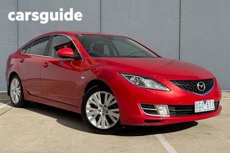 Red 2009 Mazda 6 Hatchback Classic