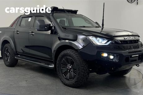 Black 2021 Isuzu D-MAX Crew Cab Utility X-Terrain (4X4)