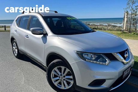 Silver 2016 Nissan X-Trail Wagon ST (fwd)