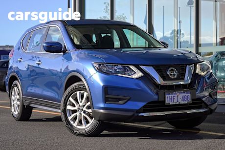 Blue 2021 Nissan X-Trail Wagon ST (4WD)