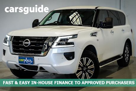 White 2022 Nissan Patrol Wagon TI (4X4)