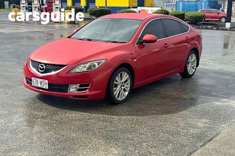 Red 2008 Mazda 6 Hatchback Classic