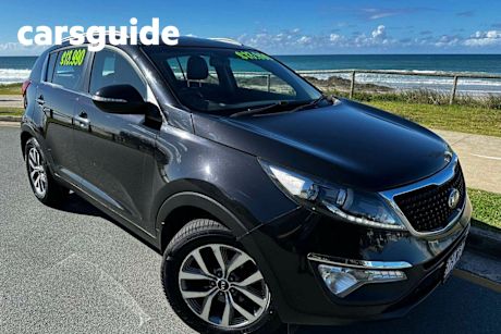 Black 2014 Kia Sportage Wagon SI Premium (fwd)