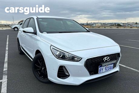 White 2019 Hyundai I30 Hatchback Active